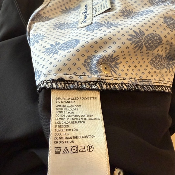 Tommy Bahama Island Zone Performance 5 Pocket Black Pants Mens 40 x 32 Stretch - Picture 7 of 12